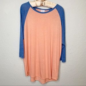 LuLaRoe 3/4 Sleeve Shirt 2 XL